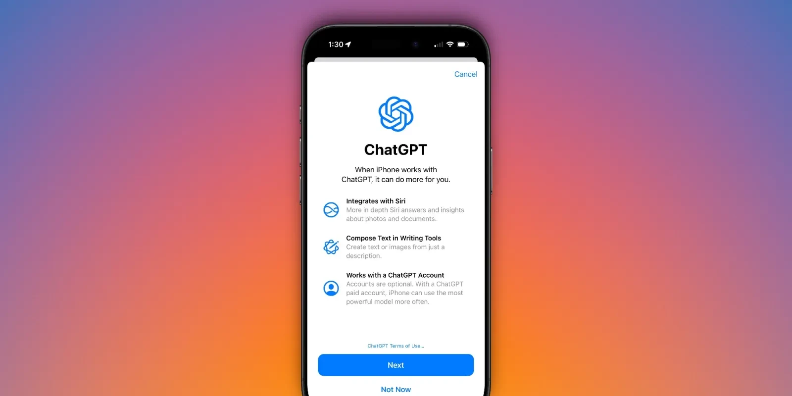 OpenAI Says Apple Intelligence ChatGPT Integration Flopped