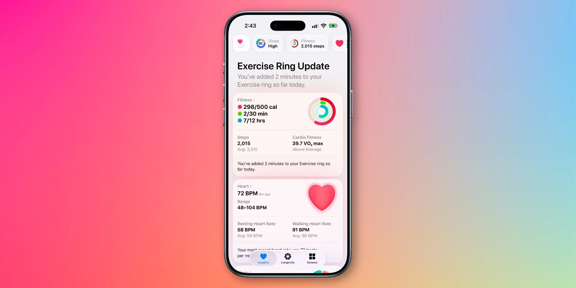 iOS 27.2 Beta 4 Drops the New Health App, as Apple Warned