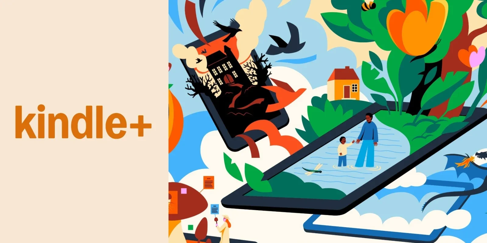 Amazon Renames Kindle Unlimited as Kindle+, Adds Audiobooks