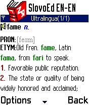 English dictionary for Series 60 icon
