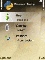 S60 Resource Cleanup icon