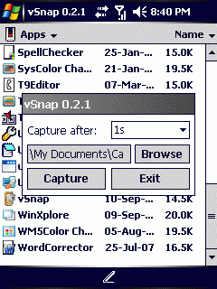vSnap icon