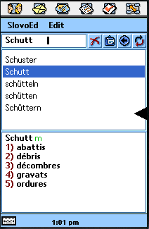 French-German & German-French dictionary (full) for Sony Ericsson (UIQ) icon