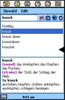 German-English & English-German LingoMAXX dictionary for Sony Ericsson (UIQ) icon