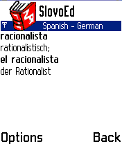 German-Spanish & Spanish-German LingoMAXX dictionary for Series 60 icon