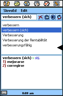 German-Spanish & Spanish-German LingoMAXX dictionary for Sony Ericsson (UIQ) icon
