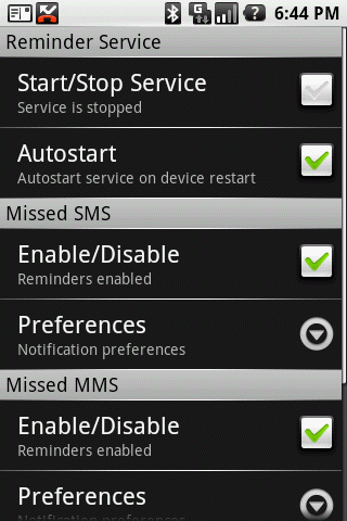 Missed Reminder icon