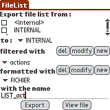 FileList icon