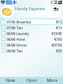 Handy Expense for UIQ 3.0 icon