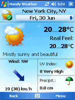 Handy Weather for Pocket PC icon