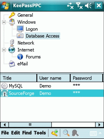 KeePassPPC icon