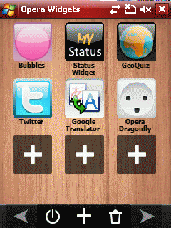 Opera Widget Manager icon