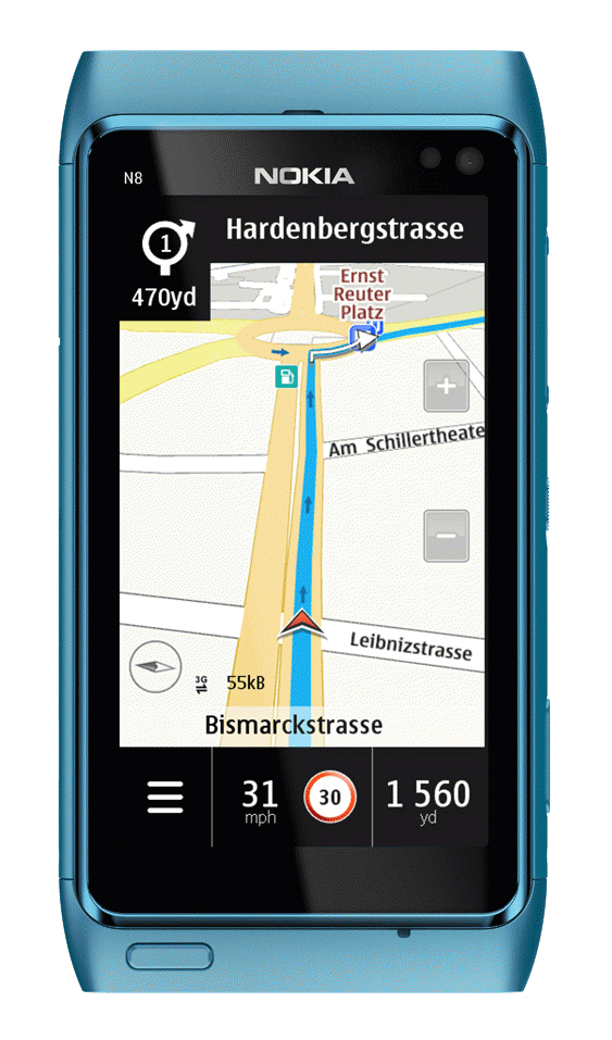 Nokia Maps for mobile icon