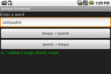 Basque dictionary icon