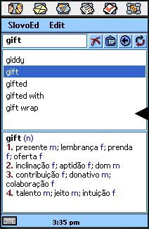 Portuguese-English & English-Portuguese dictionary for Sony Ericsson (UIQ) icon