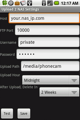 Upload 2 NAS Lite icon