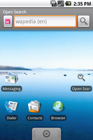 Android OpenSearch icon