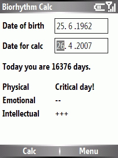 Biorhythm Calc icon