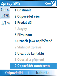 SMS unAccent icon