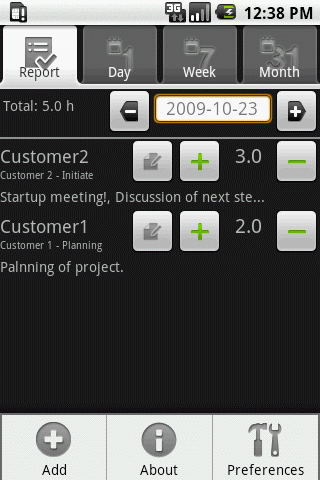 myTimeSheet icon