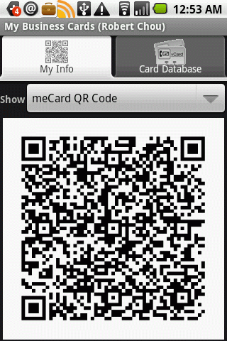 My Business Cards Lite icon