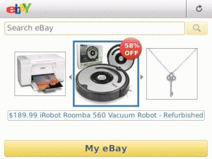 eBay for BlackBerry Smartphones icon