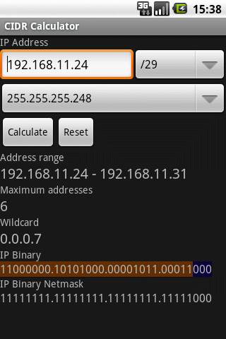 CIDR Calculator icon