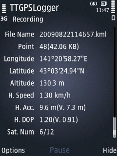 TTGPSLogger icon