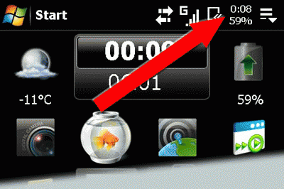 BattClock icon