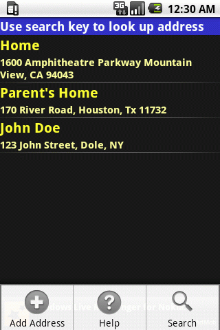 Google Maps Address Book icon