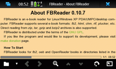 FBReader icon