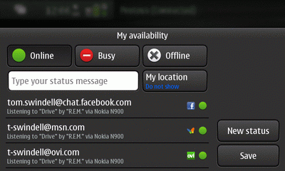 Media IM Status Updater icon
