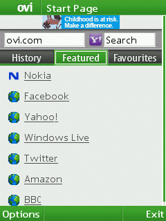 Nokia Browser for Series 40 icon