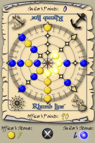 Rhumb Line icon