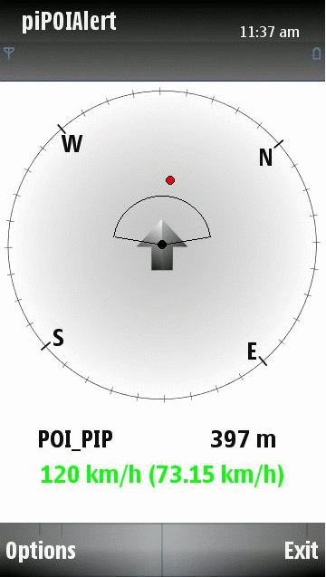 piPOIAlert icon
