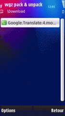 WGZ Unpack icon