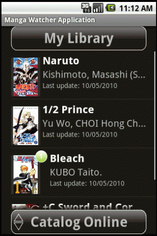 Manga Watcher Application icon