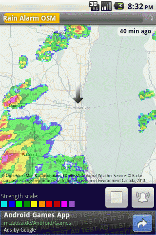 Rain Alarm OSM icon