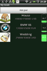 My goals icon