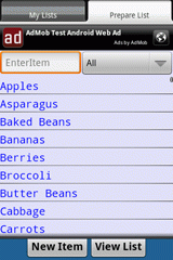 My Grocery list icon