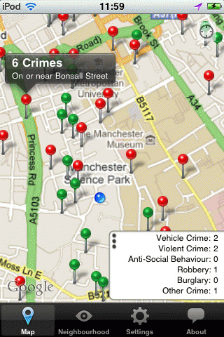 Crime Map UK icon