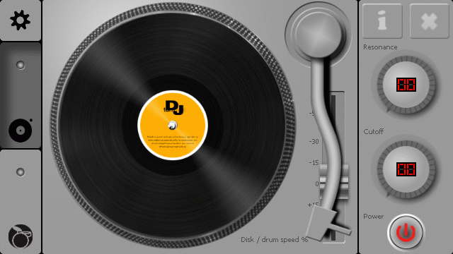 DJ Turntable icon