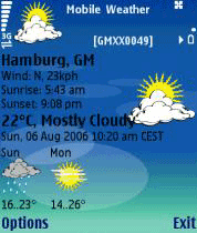 Mobile Weather icon