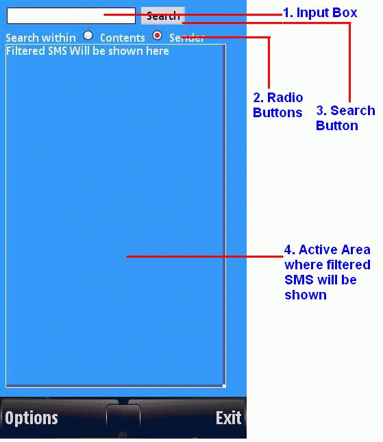 Search SMS icon