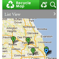 Recycle Map icon