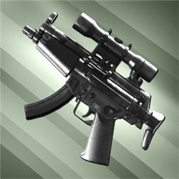Guess brand - guns icon
