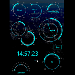 Modern Clock XIV icon
