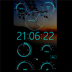Modern Clock XVII icon