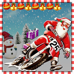 Santa Hill Climb Jumping icon